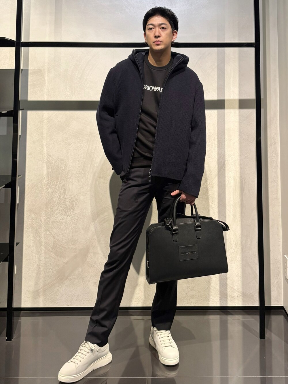 y*様 【新品未使用】エンポリオ アルマーニ ロゴプリント 両面コットンブランケ y*様 【新品未使用】エンポリオ アルマーニ ロゴプリント 両面