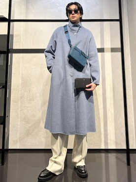 「アイテム（財布）」を使った、IBUKIさん（メンズ・182cm）の秋コーディネート