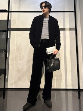 「アイテム（アクセサリー、その他）」を使った、IBUKIさん（メンズ・182cm）の冬コーディネート