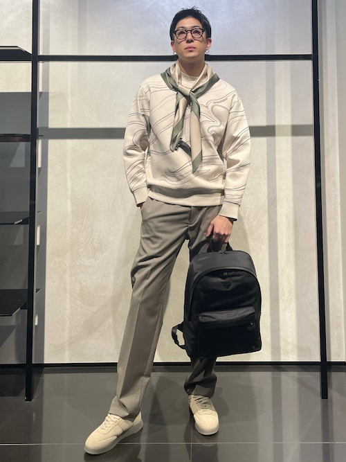 EMPORIO ARMANI エンポリオ・アルマーニ バックパック ブラウン エンポリオアルマーニ(EMPORIO ARMANI) リュック・バックパック
