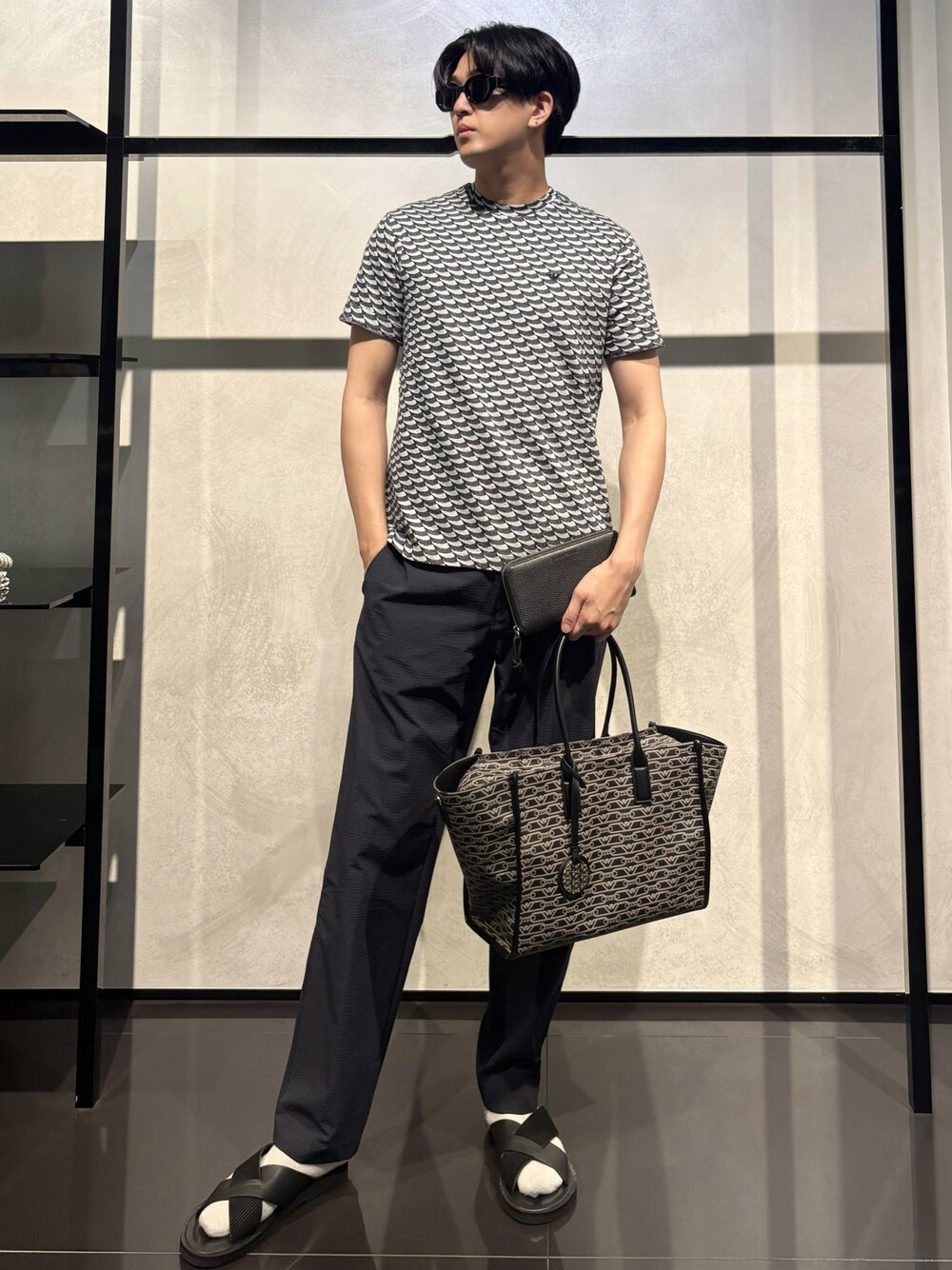 専用　　エンポリオ　アルマーニ　　トートバッグ　新品未使用 EMPORIO ARMANI（エンポリオアルマーニ）の「【エンポリオ