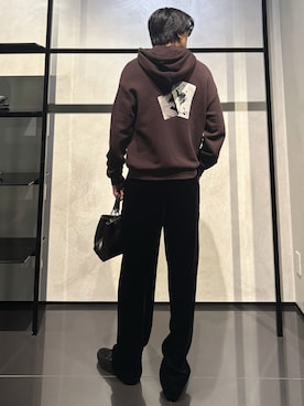 「アイテム（ハンドバッグ）」を使った、IBUKIさん（メンズ・182cm）の秋コーディネート