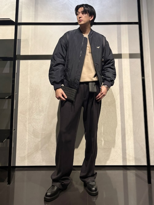 EMPORIO ARMANI ブルゾン アウター 「エンポリオ アルマーニ」ボンバー