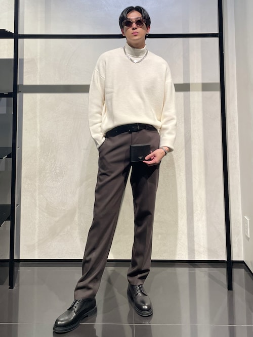 たつぼー　【非売品】エンポリオ・アルマーニ　チャーム(BOX付き) エンポリオ アルマーニ】ステンレススチール製チェーン