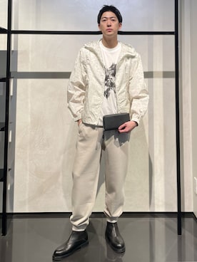 「アイテム（ブルゾン）」を使った、IBUKIさん（メンズ・182cm）の夏コーディネート