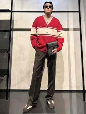 IBUKIさん（メンズ・182cm）の冬コーディネート