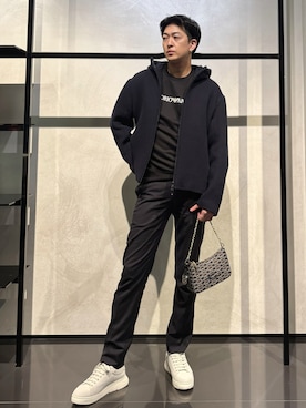 IBUKIさん（メンズ・182cm）の冬コーディネート