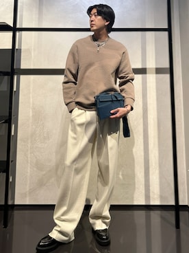 「トレーナー」｜IBUKIさん（メンズ・182cm）の秋コーディネート