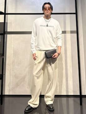 「アイテム（ブレスレット、その他）」を使った、IBUKIさん（メンズ・182cm）の秋コーディネート