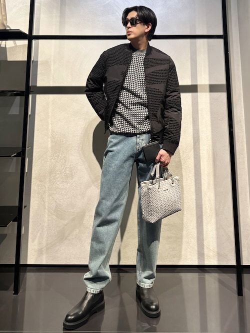 セール】【エンポリオ アルマーニ】リバーシブルブルゾン ナイロン