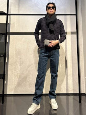 IBUKIさん（メンズ・182cm）の冬コーディネート