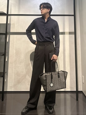 「アイテム（財布）」を使った、IBUKIさん（メンズ・182cm）の夏コーディネート