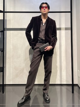 「財布」｜IBUKIさん（メンズ・182cm）の秋コーディネート