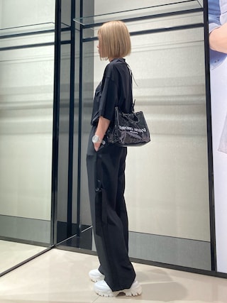 未使用品☆エンポリオアルマーニ スパンコールキャミソール イタリア製 EMPORIO ARMANI（エンポリオアルマーニ）の「【エンポリオ