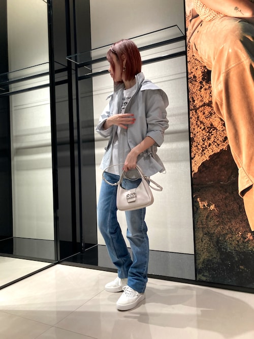 tシャツ 「エンポリオ アルマーニ」Tシャツ シルケットコットン オプアートプリント レディース EMPORIO ARMANI tシャツ 「エンポリオ アルマーニ」Tシャツ
