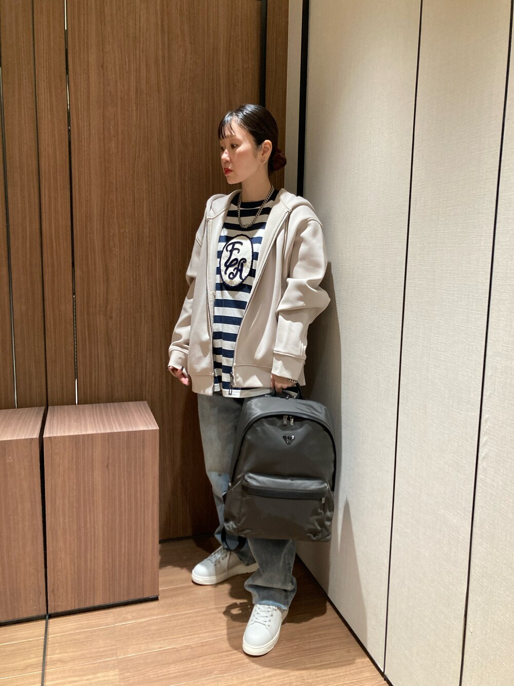 EMPORIO ARMANIのバックパック/リュックを使ったレディース人気 