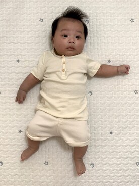 シャツ ブラウスを使った ベビーコーデ の人気ファッションコーディネート Wear