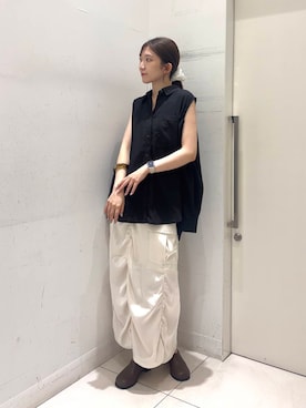 sakiさん（レディース・166cm）の夏コーディネート