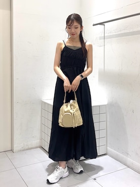 「アイテム（キャミソール）」を使った、sakiさん（レディース・166cm）の夏コーディネート