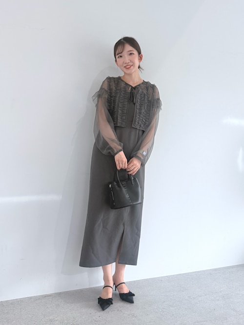 セール】2Pチュールボレロセットキャミワンピース（ワンピース