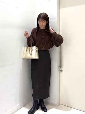 「SENSE OF PLACE by URBAN RESEARCH（センスオブプレイスバイアーバンリサーチ）のアイテム」を使った、sakiさん（レディース・166cm）の秋コーディネート