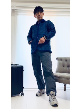 「GARMIN（ガーミン）のアイテム」を使った、naomi2063さん（メンズ・168cm）の冬コーディネート