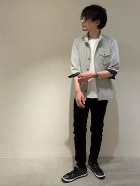 NICOLE CLUB FOR MENさん(メンズ・181cm)の春コーディネート