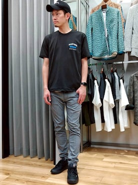 「NICOLE CLUB FOR MEN（ニコルクラブフォーメン）のアイテム（その他パンツ）」を使った、NICOLE CLUB FOR MENさん（メンズ・177cm）の春コーディネート