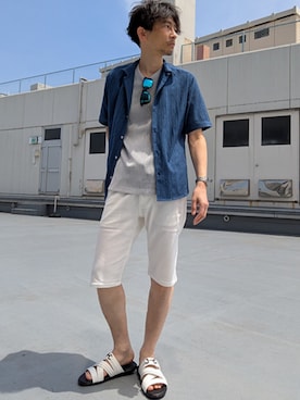 NICOLE CLUB FOR MENさん(メンズ・180cm)の春コーディネート