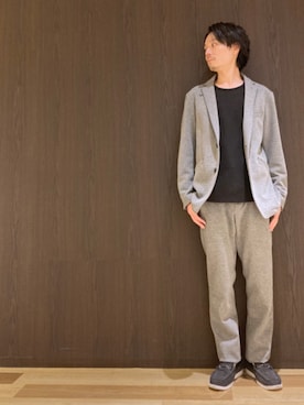 NICOLE CLUB FOR MENさん（メンズ・166cm）の冬コーディネート