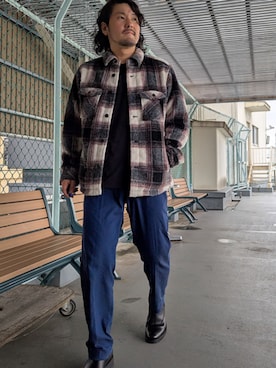 NICOLE CLUB FOR MENさん（メンズ・171cm）の秋コーディネート