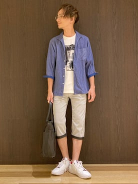 NICOLE CLUB FOR MENさん(メンズ・170cm)の夏コーディネート