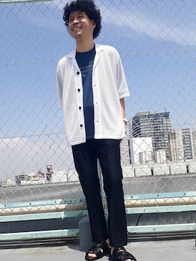 NICOLE CLUB FOR MENさん(メンズ・170cm)の春コーディネート
