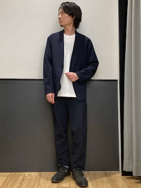 NICOLE CLUB FOR MENさん（メンズ・166cm）の春コーディネート