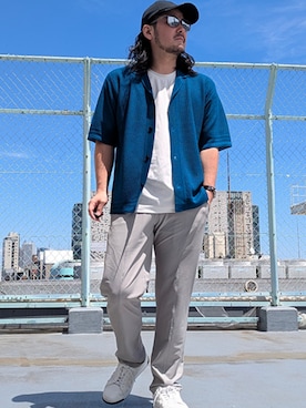 NICOLE CLUB FOR MENさん(メンズ・171cm)の春コーディネート