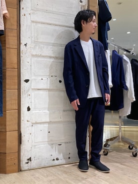 NICOLE CLUB FOR MENさん(メンズ・170cm)の夏コーディネート