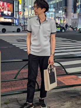 NICOLE CLUB FOR MENさん（メンズ・170cm）の夏コーディネート