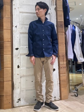 「初秋コーデ」｜NICOLE CLUB FOR MENさん（メンズ・170cm）の秋コーディネート