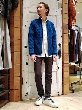 NICOLE CLUB FOR MENさん(メンズ・170cm)の冬コーディネート