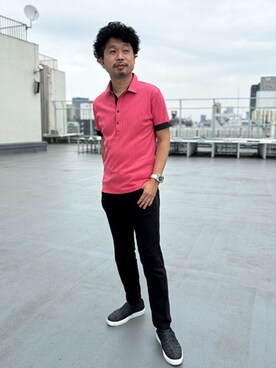 NICOLE CLUB FOR MENさん(メンズ・170cm)の夏コーディネート
