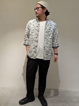 NICOLE CLUB FOR MENさん(メンズ・171cm)の春コーディネート