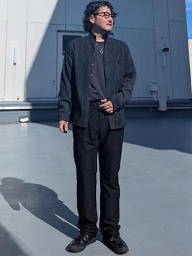 NICOLE CLUB FOR MENさん（メンズ・171cm）の秋コーディネート