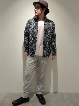 NICOLE CLUB FOR MENさん（メンズ・171cm）の春コーディネート