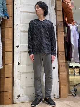 NICOLE CLUB FOR MENさん(メンズ・166cm)の冬コーディネート