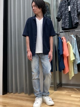 NICOLE CLUB FOR MENさん(メンズ・166cm)の夏コーディネート