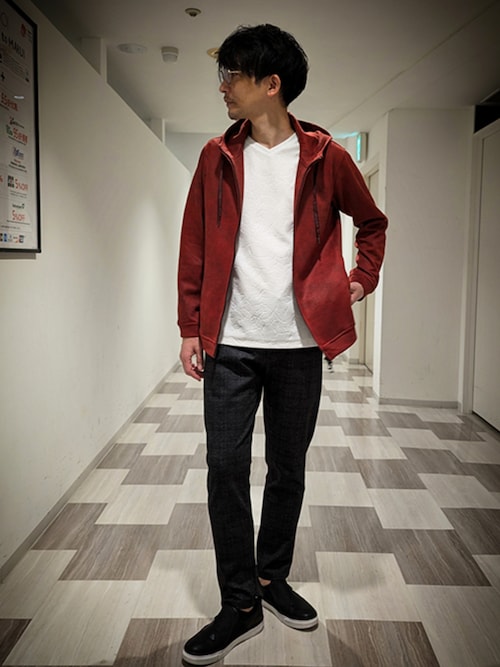 セール】エンボスアラカルトVネック半袖プルオーバー（Tシャツ