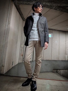 NICOLE CLUB FOR MENさん（メンズ・180cm）の秋コーディネート