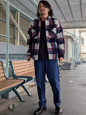 NICOLE CLUB FOR MENさん（メンズ・171cm）の秋コーディネート