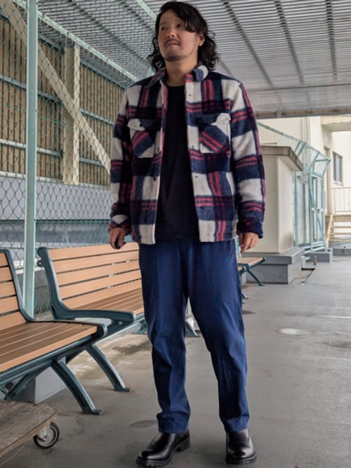 NICOLE CLUB FOR MEN（ニコルクラブフォーメン） パンツ ヘリンボン