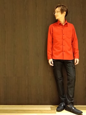 NICOLE CLUB FOR MENさん（メンズ・170cm）の秋コーディネート